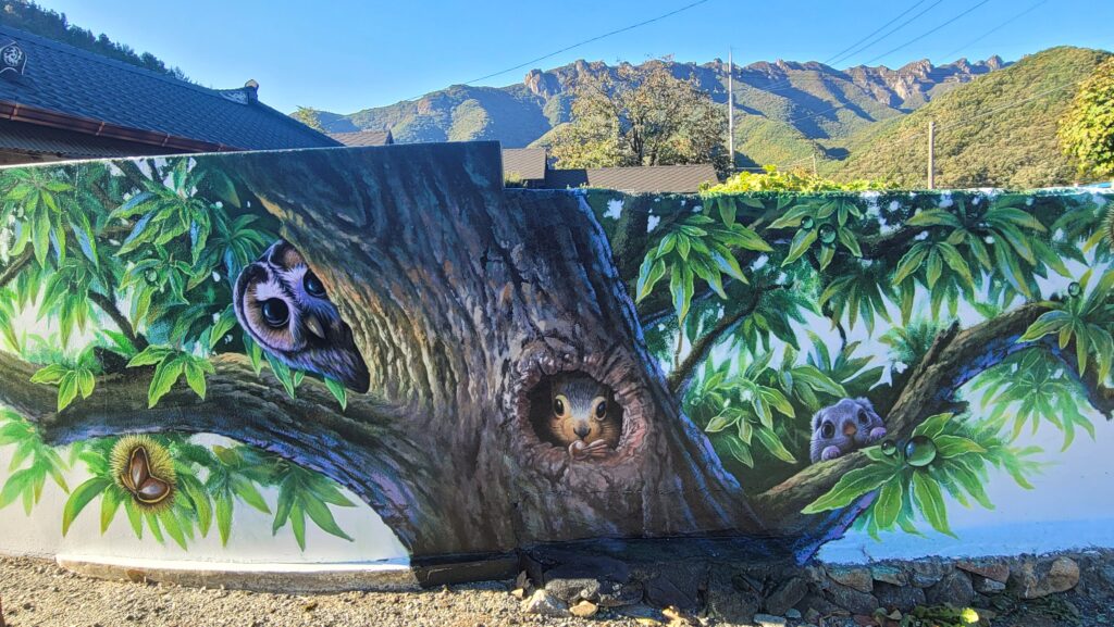 완주군 동물 벽화